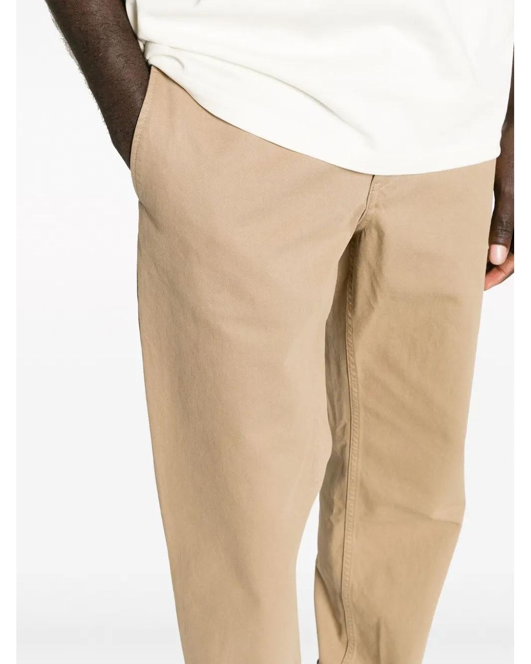 Norse Projects Natural Aros Straight-Leg Organic-Cotton Chinos for men