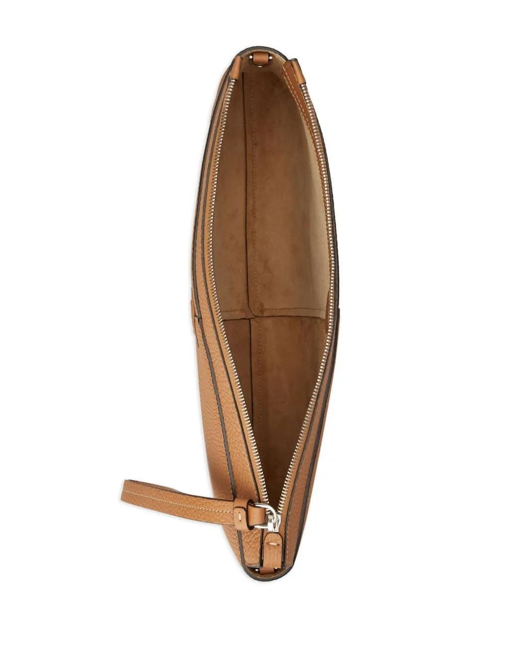 Tod's Brown Di Leather Clutch Bag for men