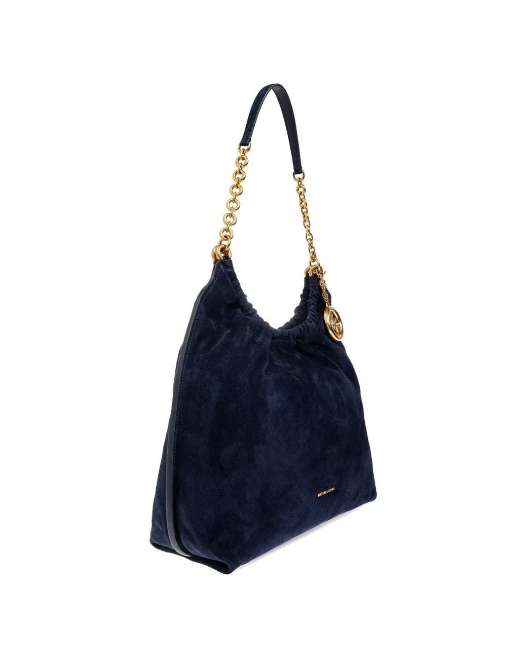 MICHAEL Michael Kors Blue Indie Logo-Charm Tote Bag