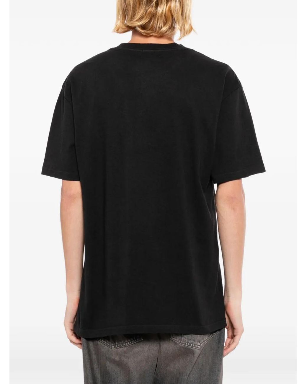 Melt Black T-Shirt À Imprimé Graphique for men