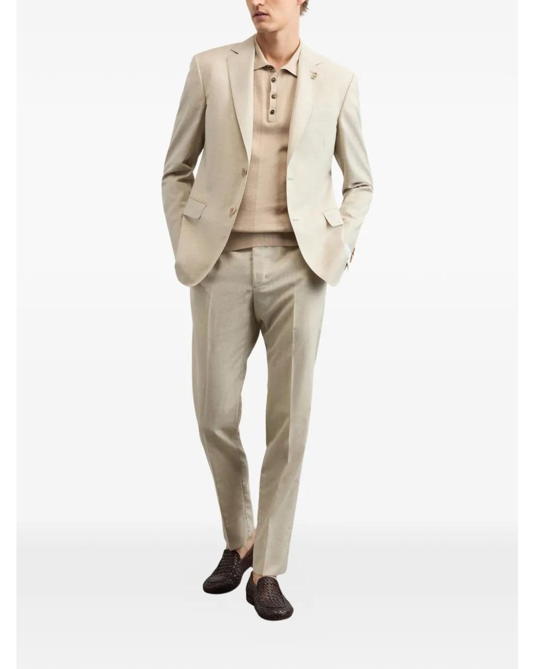 Pal Zileri White Patch Jacket for men