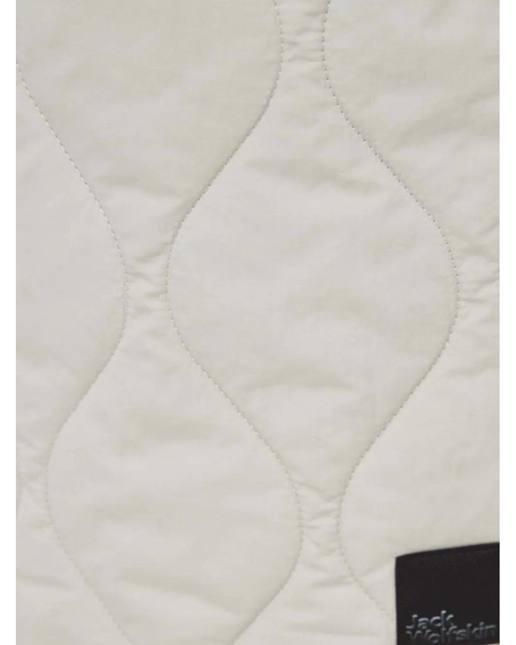 Jack Wolfskin White Quilted Midi Skirt
