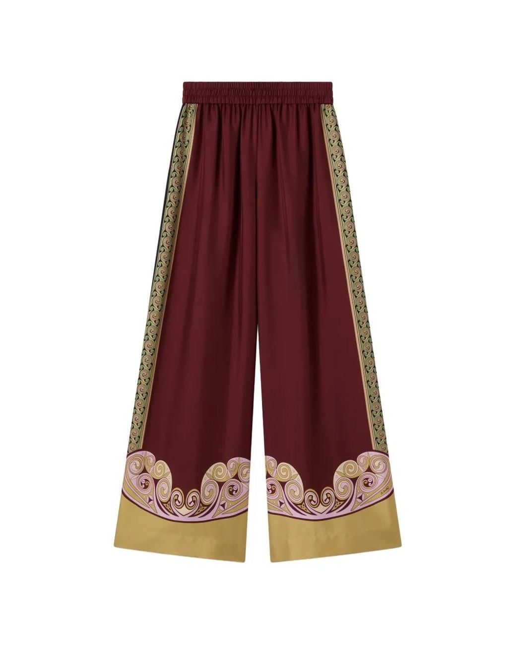 LaDoubleJ Red Palazzo Pants