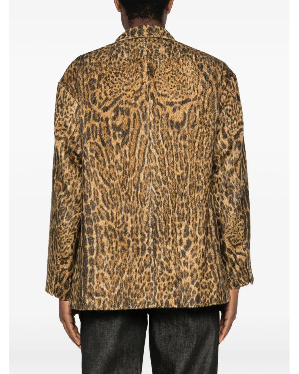 Blazer Bowen Con Estampado De Leopardo Visvim de hombre de color Natural