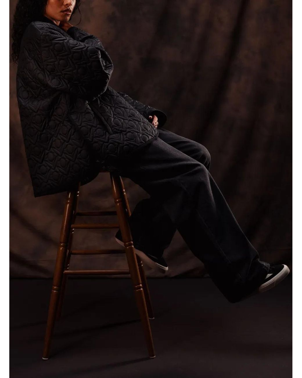 ROUGH Gray Padded Jacket