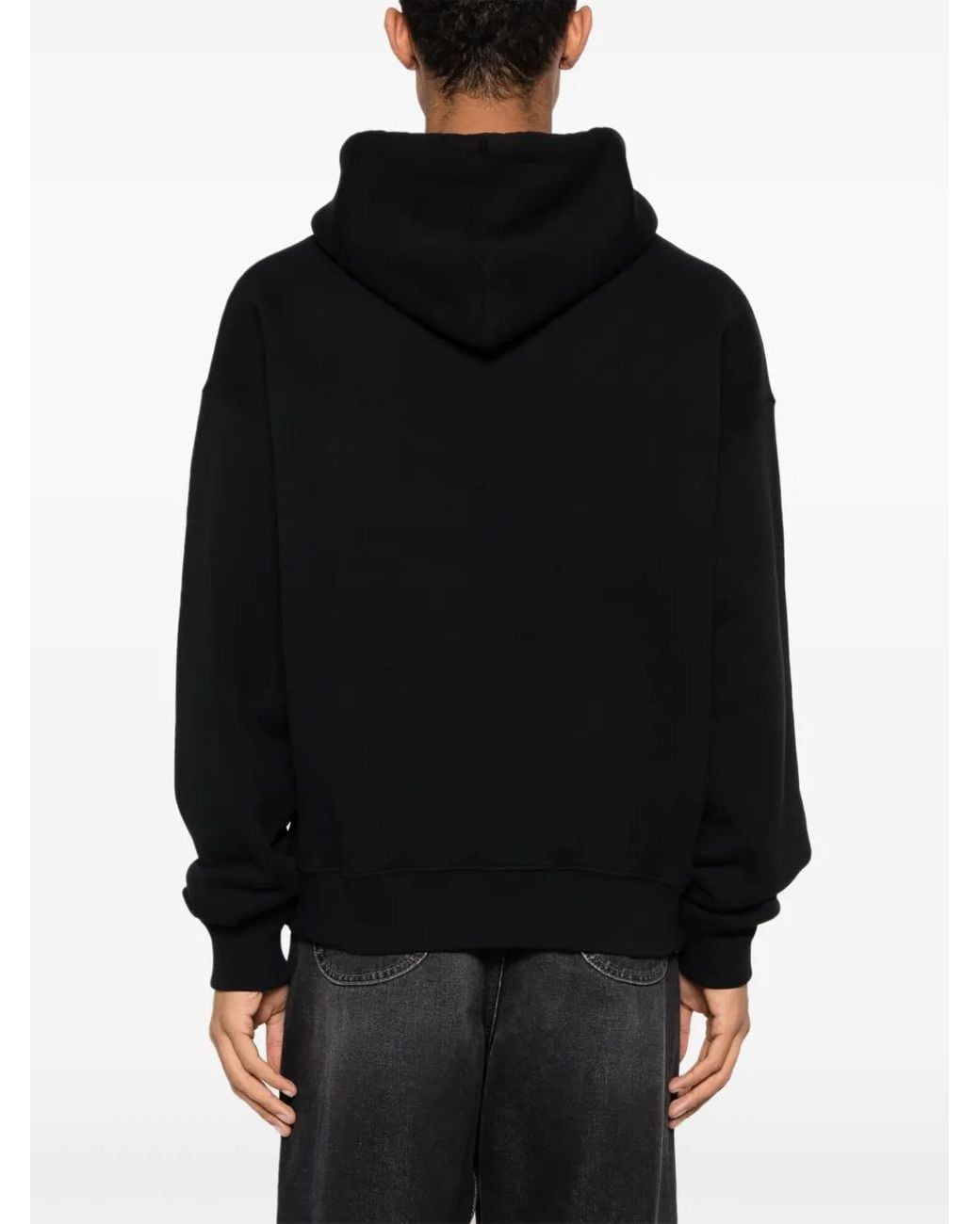 Off-White c/o Virgil Abloh Black Felpa Con Cappuccio for men