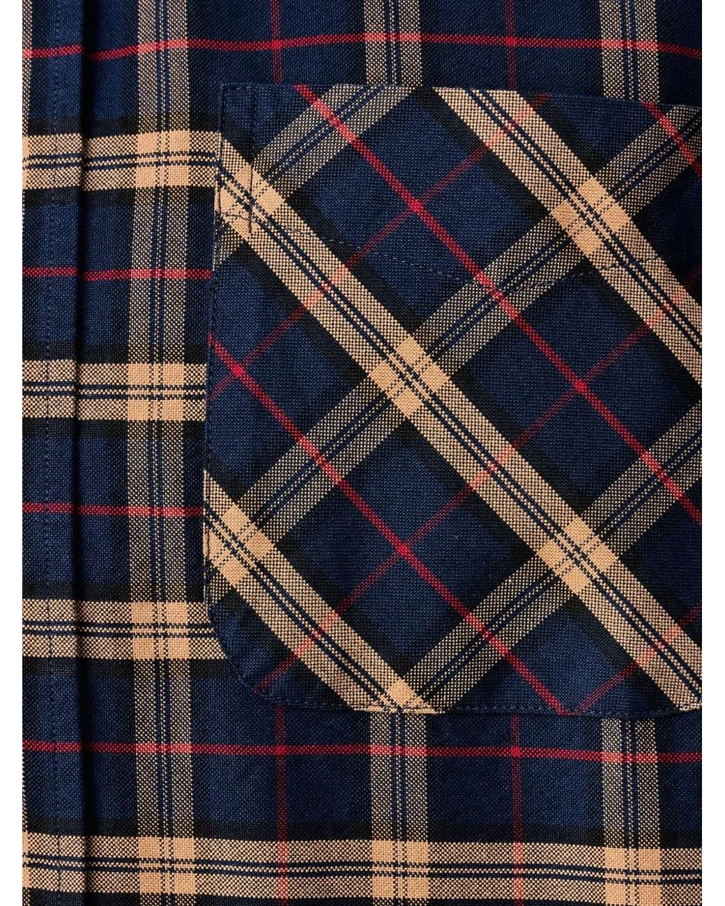 Barbour Blue Forth Authentic-Fit Long-Sleeved Shirt for men