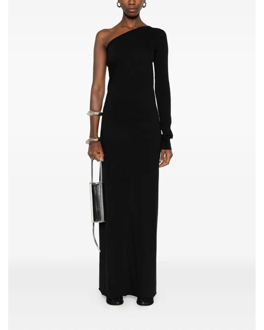 Rick Owens Black Ziggy" Dress