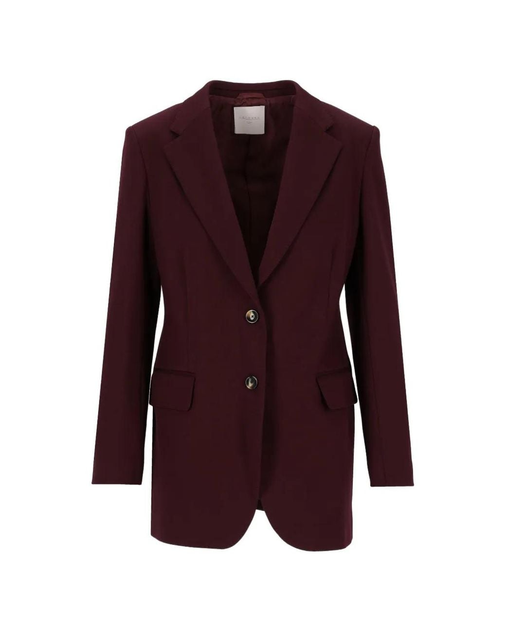 Latorre Purple Single-Breasted Blazer