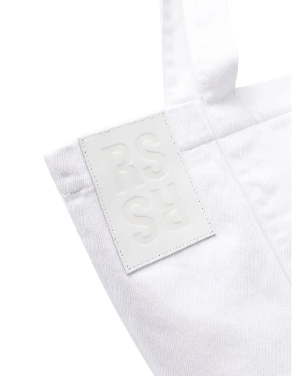 Borsa Tote di Raf Simons in White