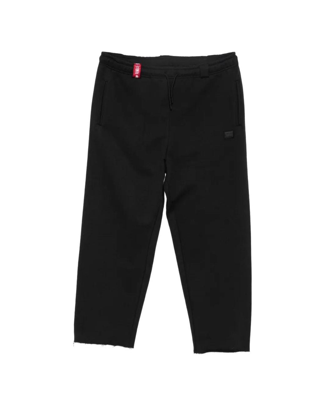 PROTOTYPES Black Beltloop Sweatpants for men