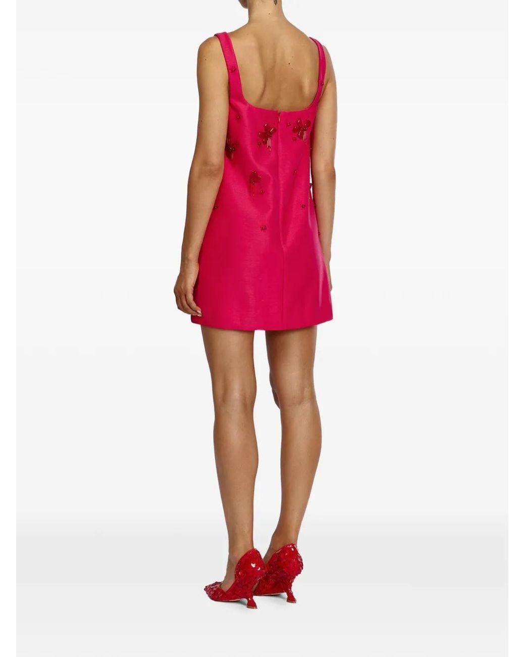 Acler Rex Mini-Jurk in het Pink