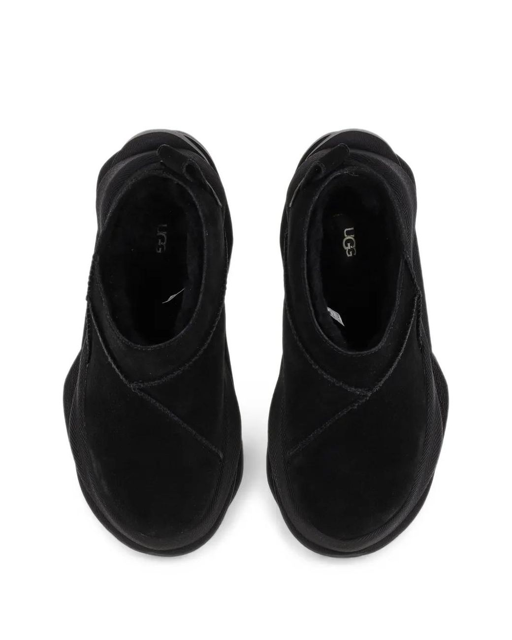 Ugg Black Classic Micro Distort Loafers for men
