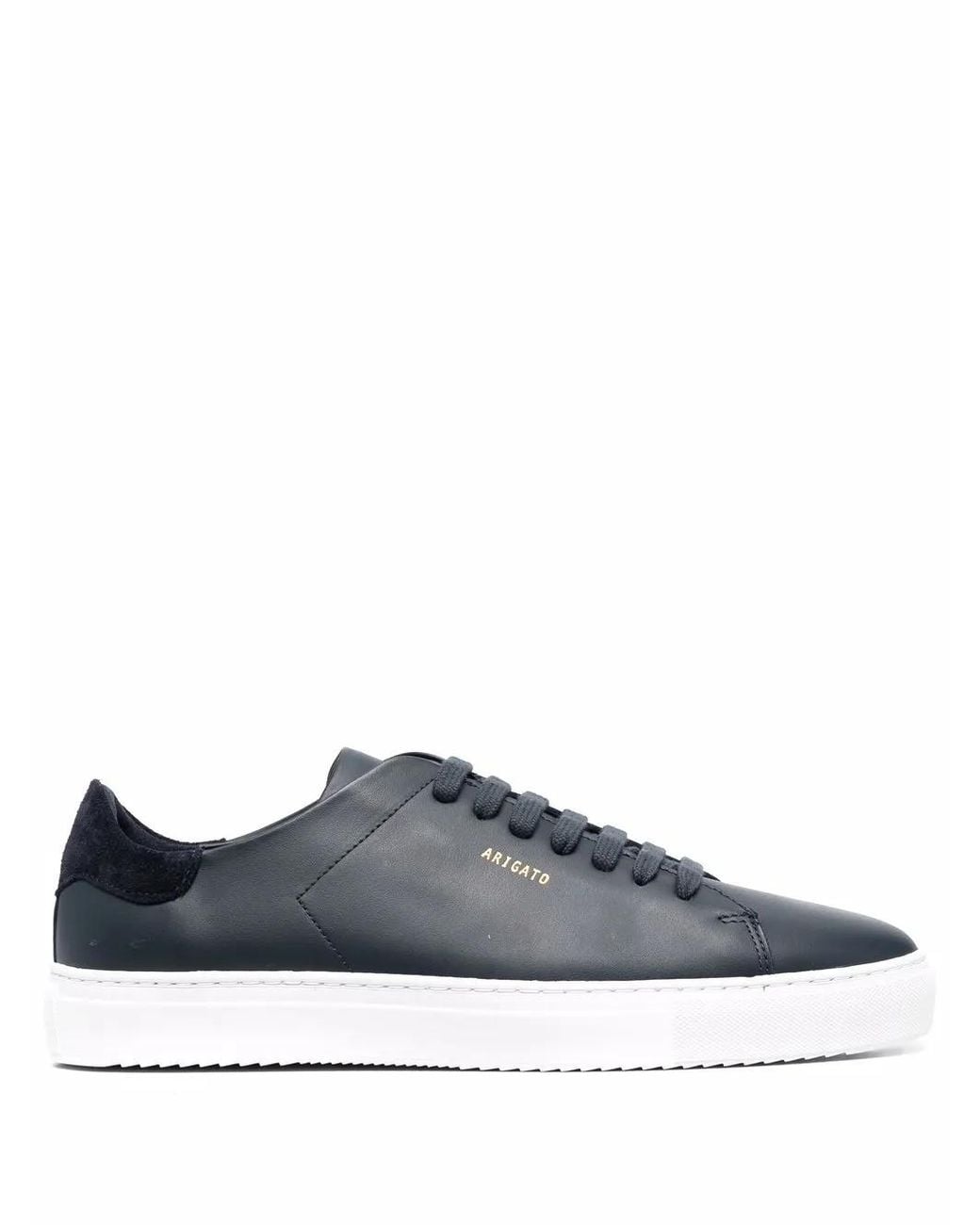 Axel Arigato Gray Logo Low-Top Sneakers for men