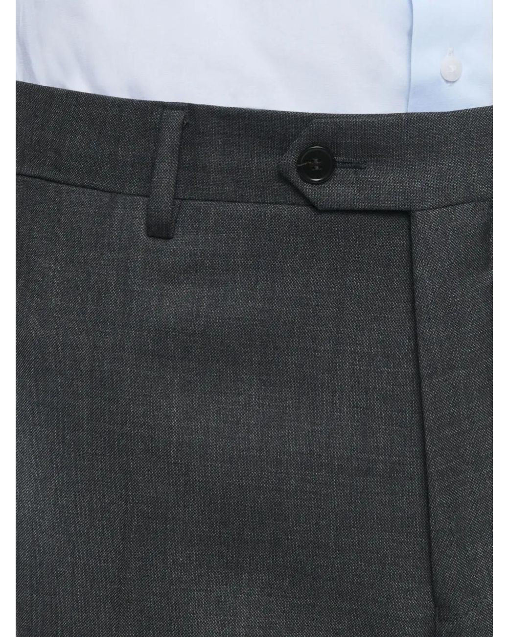 Fursac Blue Tailored Trousers for men