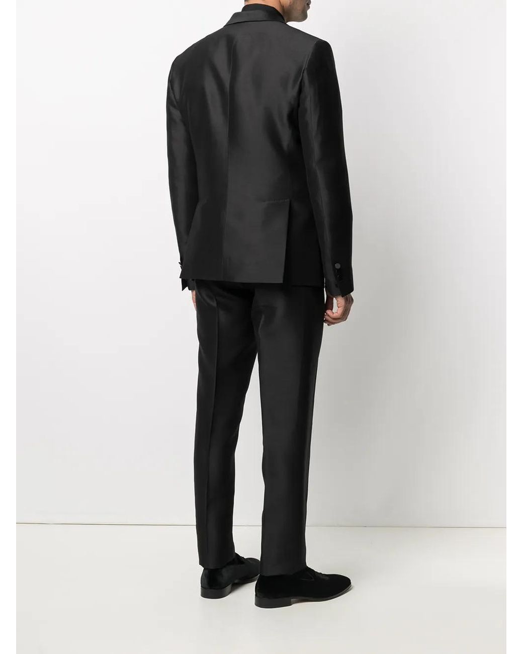 DSquared² Black Single-Breasted Dinner Suit for men