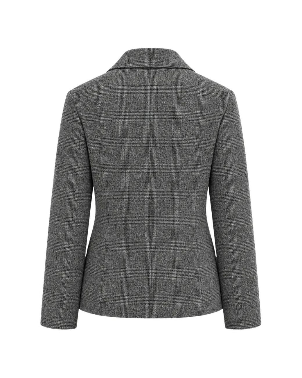 Seventy Gray Prince Of Wales Check Blazer