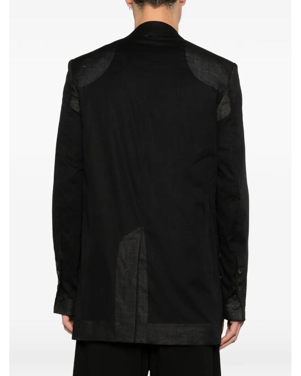 Rick Owens Black Concordian Blazer for men