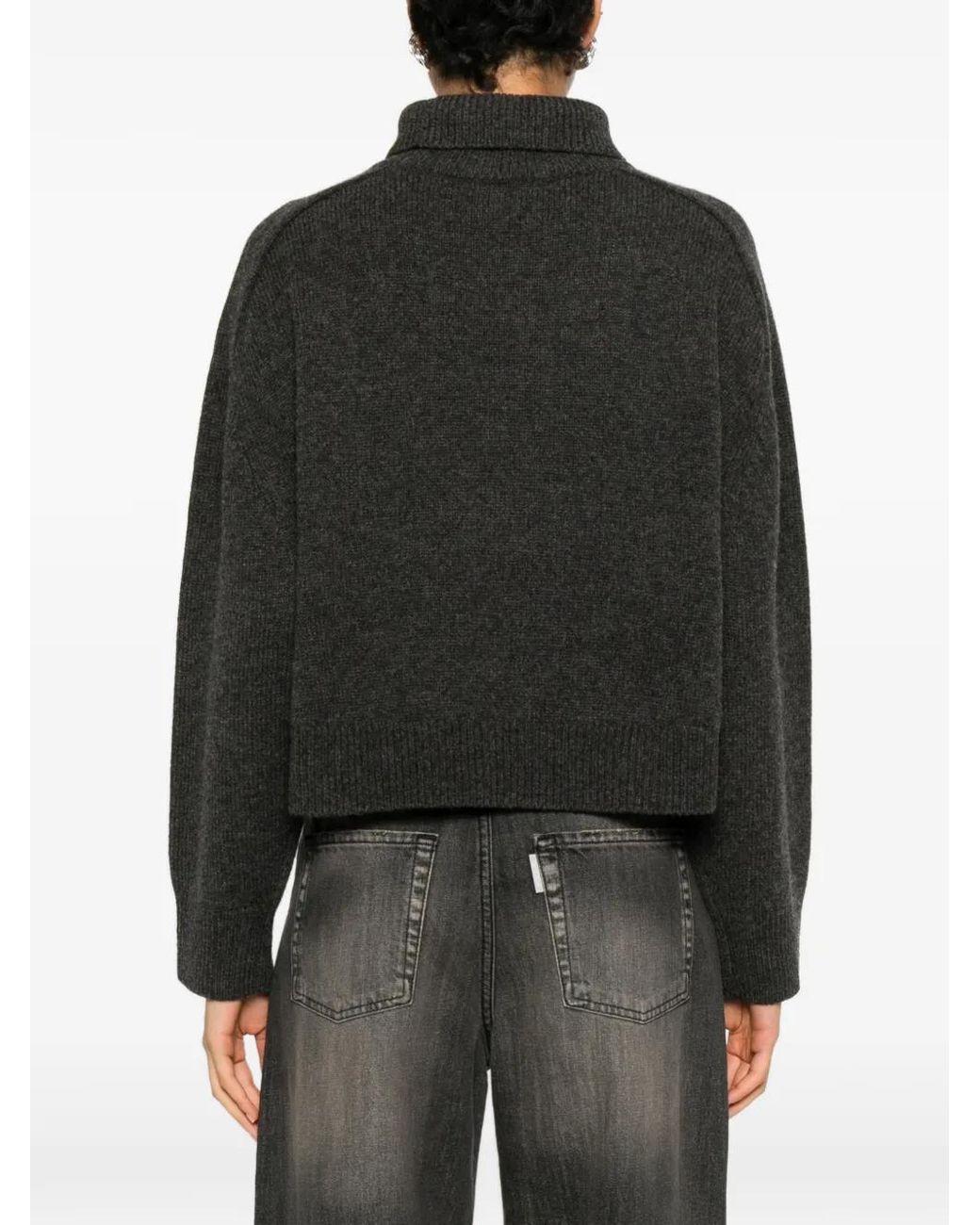 Vanessa Bruno Black Ballerine Turtleneck Sweater