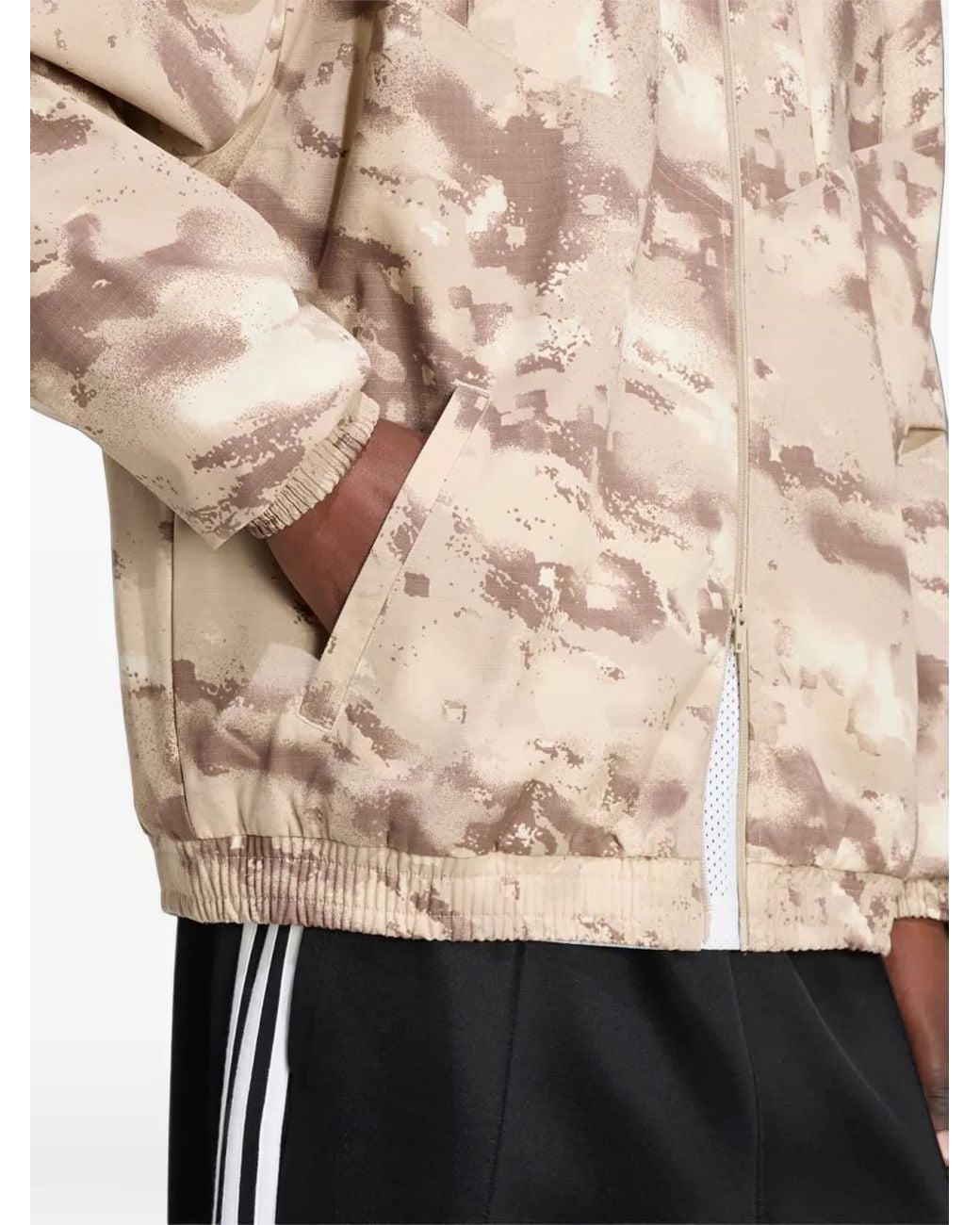 Adidas Natural Camo Cutline Jacket for men