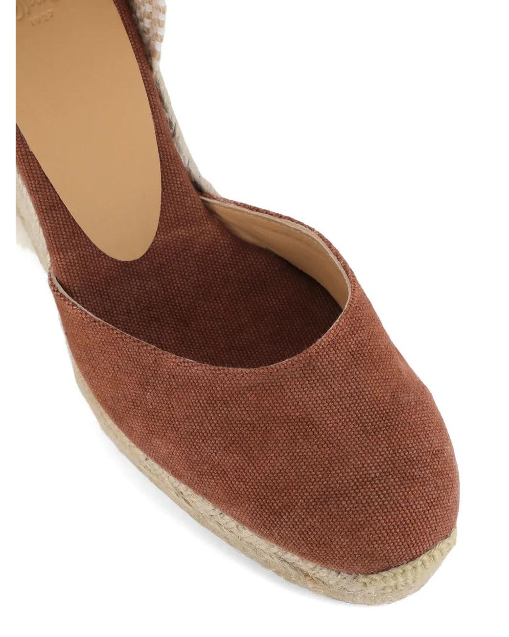 Castaner Brown Carina Wedge Espadrilles