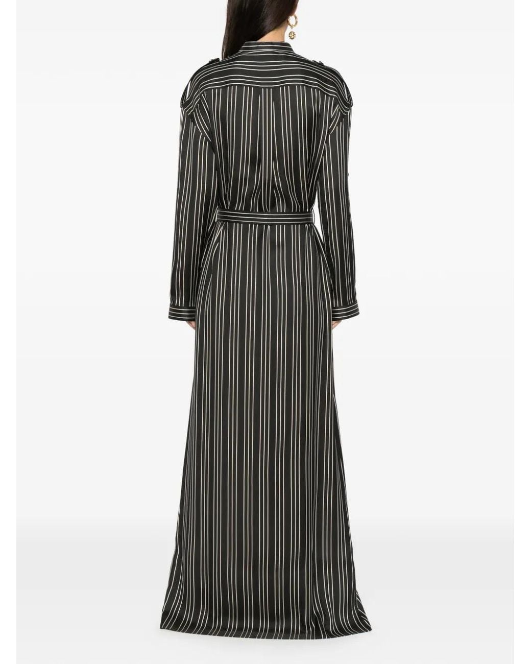 Tom Ford Black Striped Dress