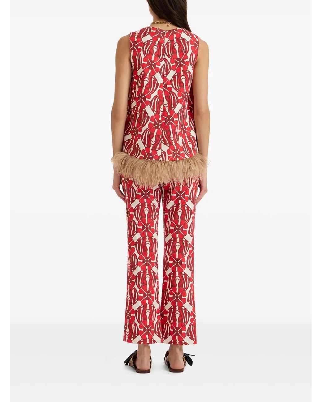 LaDoubleJ Red 24/7 Trousers