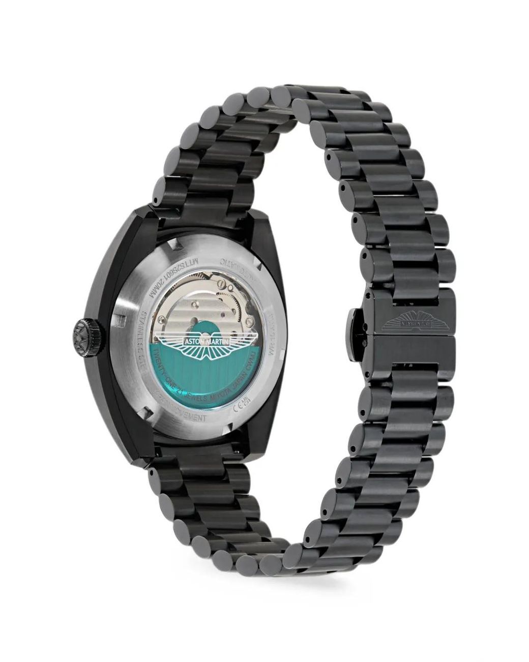 Aston Martin Gray Round-Case 41Mm Watch for men