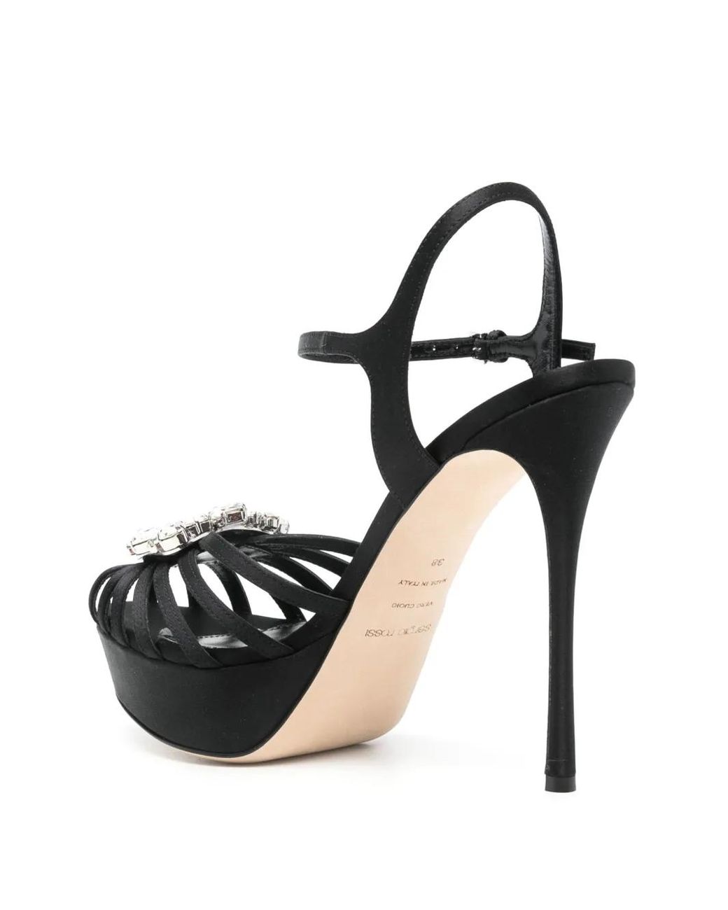 Sergio Rossi Black Sandals