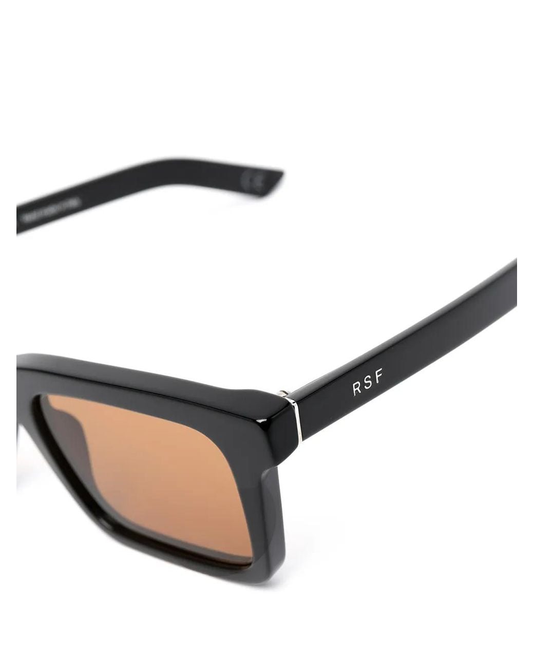 Retrosuperfuture Brown Rectangle-Frame Sunglasses