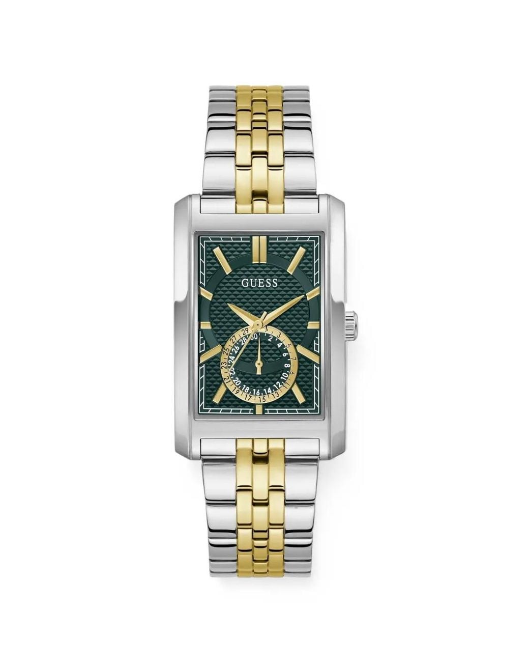 Guess Metallic Logo-Detail 29Mm Watch for men