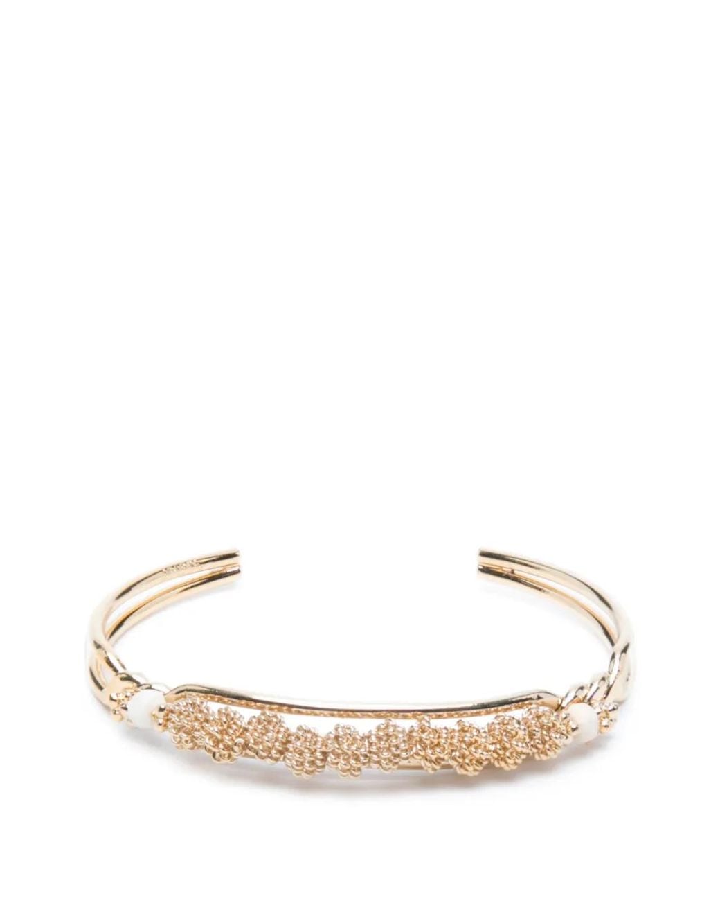 Isabel Marant Natural Engraved Chain Bracelet