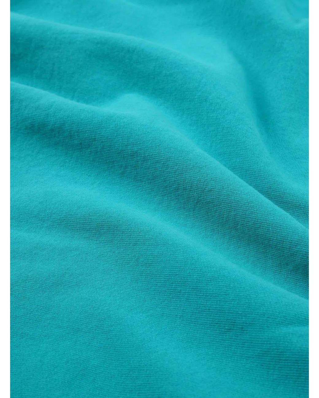 Sporty & Rich Blue Slogan-Print Crew-Neck Sweatshirt