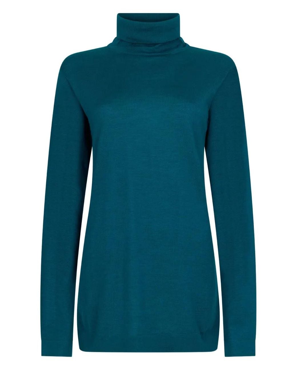 Malo Green Turtleneck Sweater