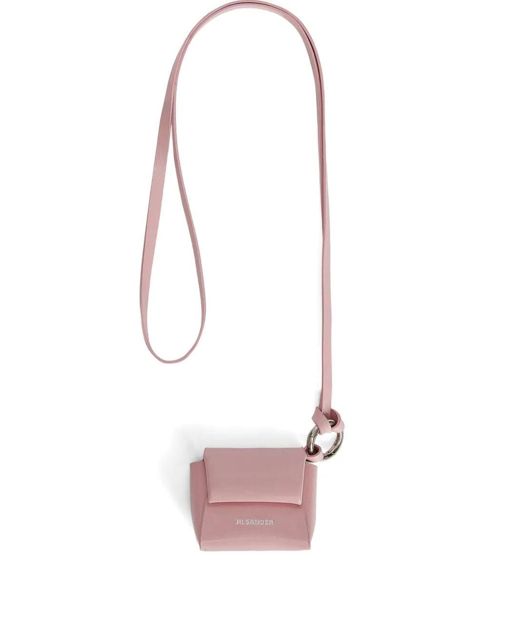 Jil Sander Pink Folded Air Pods Case
