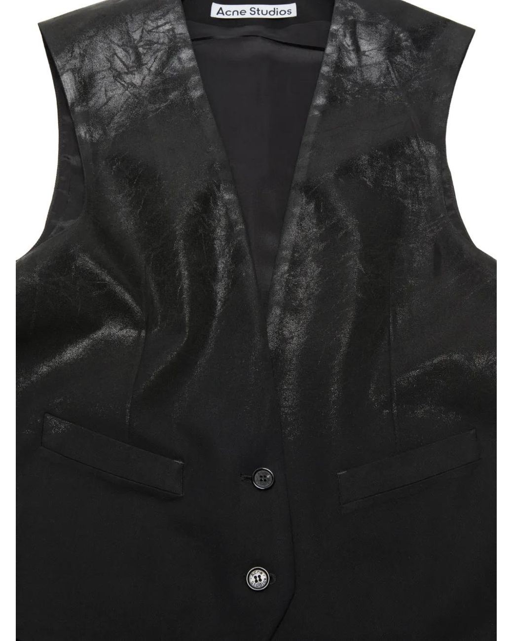 Acne Black Degradé Vest