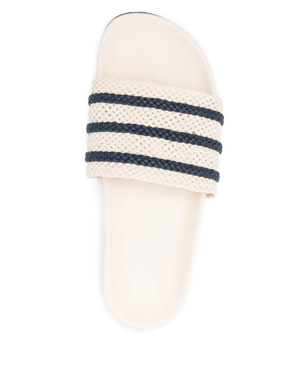 Adidas White X Wales Bonner Adilette Slides