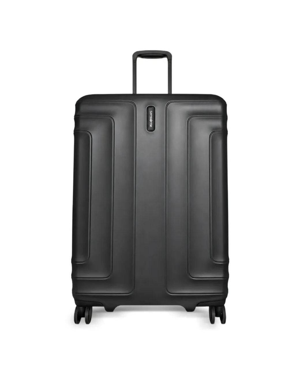 Samsonite Black Embossed Four-Wheel Suitcase