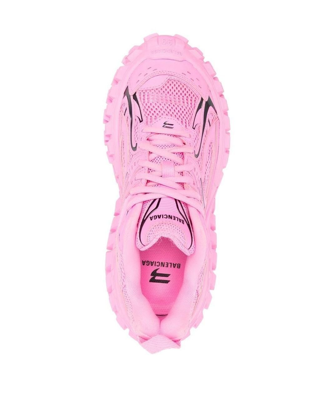 Balenciaga Bouncer Chunky-sole Sneakers in Pink | Lyst