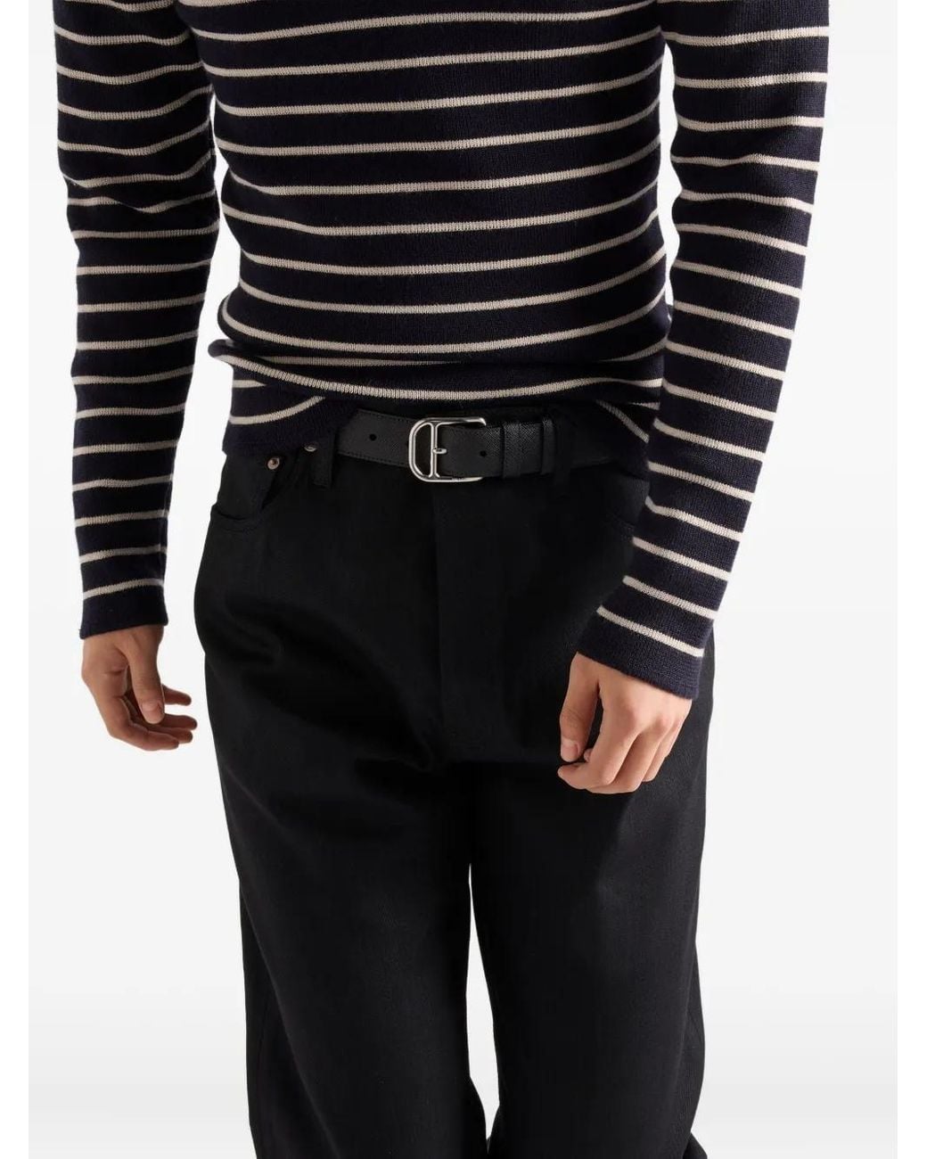 Prada Black Five-Pocket Jeans for men