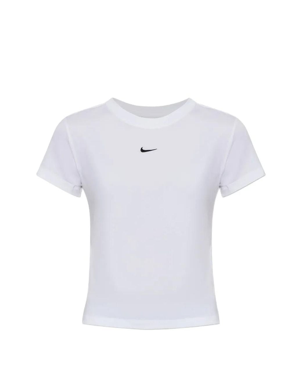 Nike White Sportswear Chill Knit T-Shirt