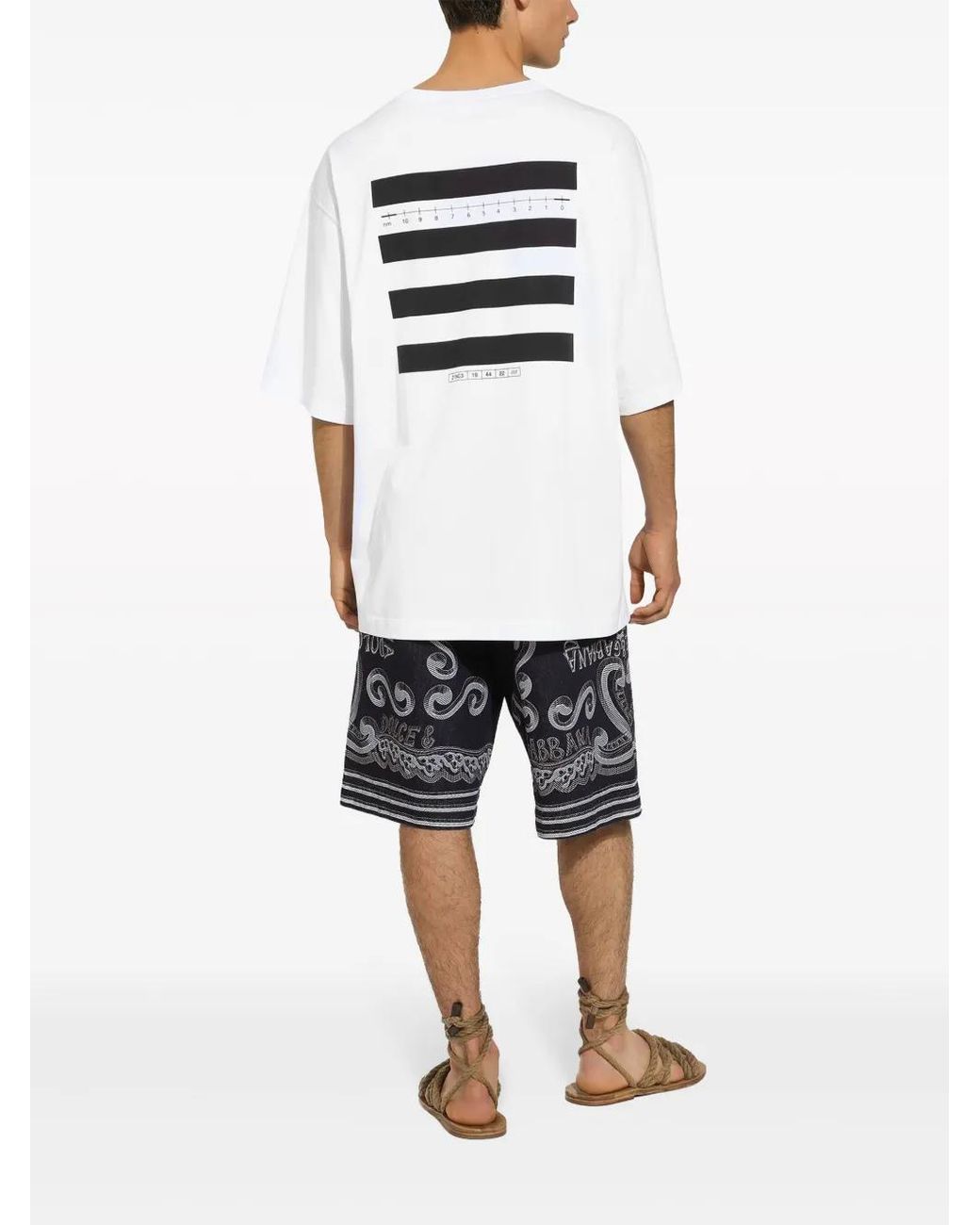 Dolce & Gabbana White T-Shirt for men