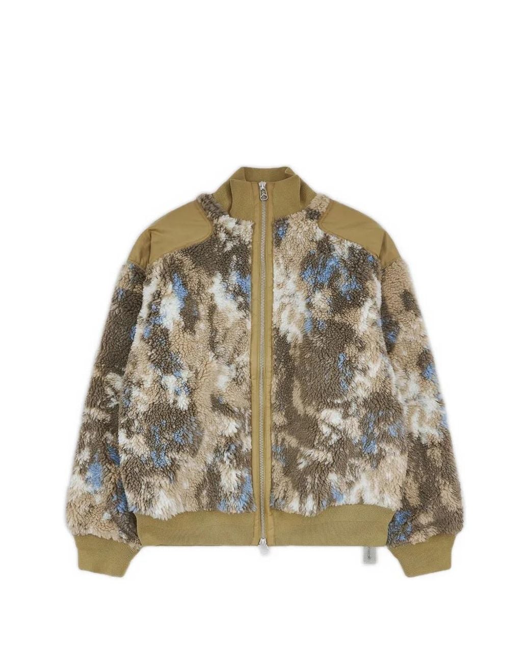 Oamc Peacemaker Multicolor Fleece Jacket for men