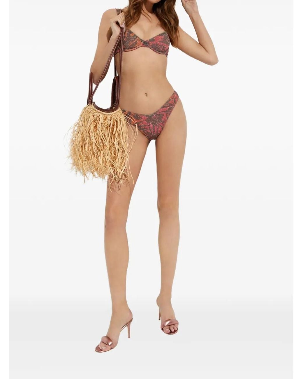 Beach Riot Red Vanessa Bikini Bottoms