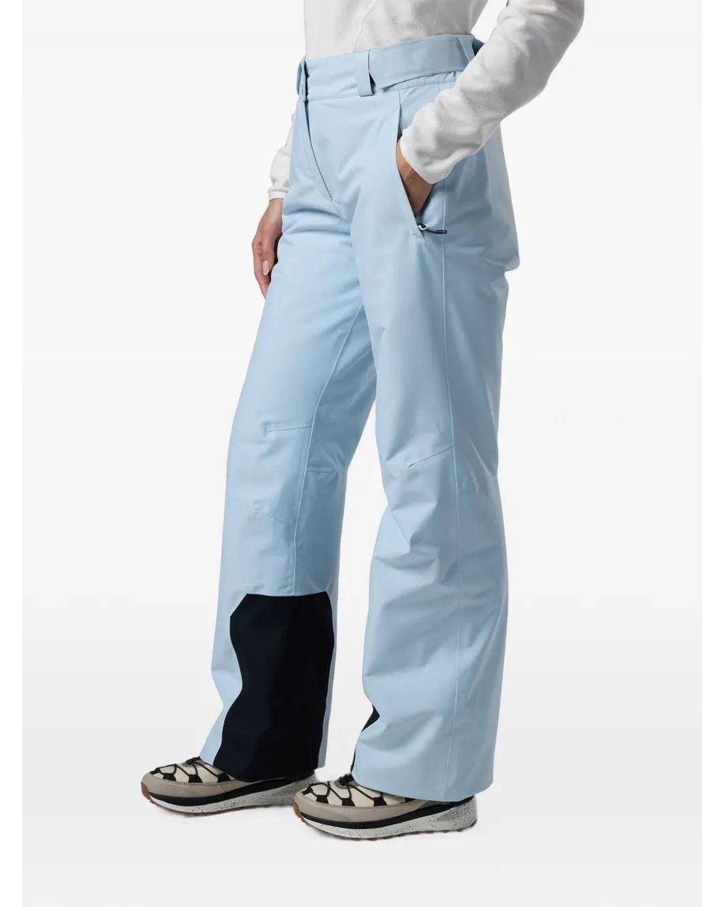 Rossignol Blue Insulated Logo-Patch Ski Pants
