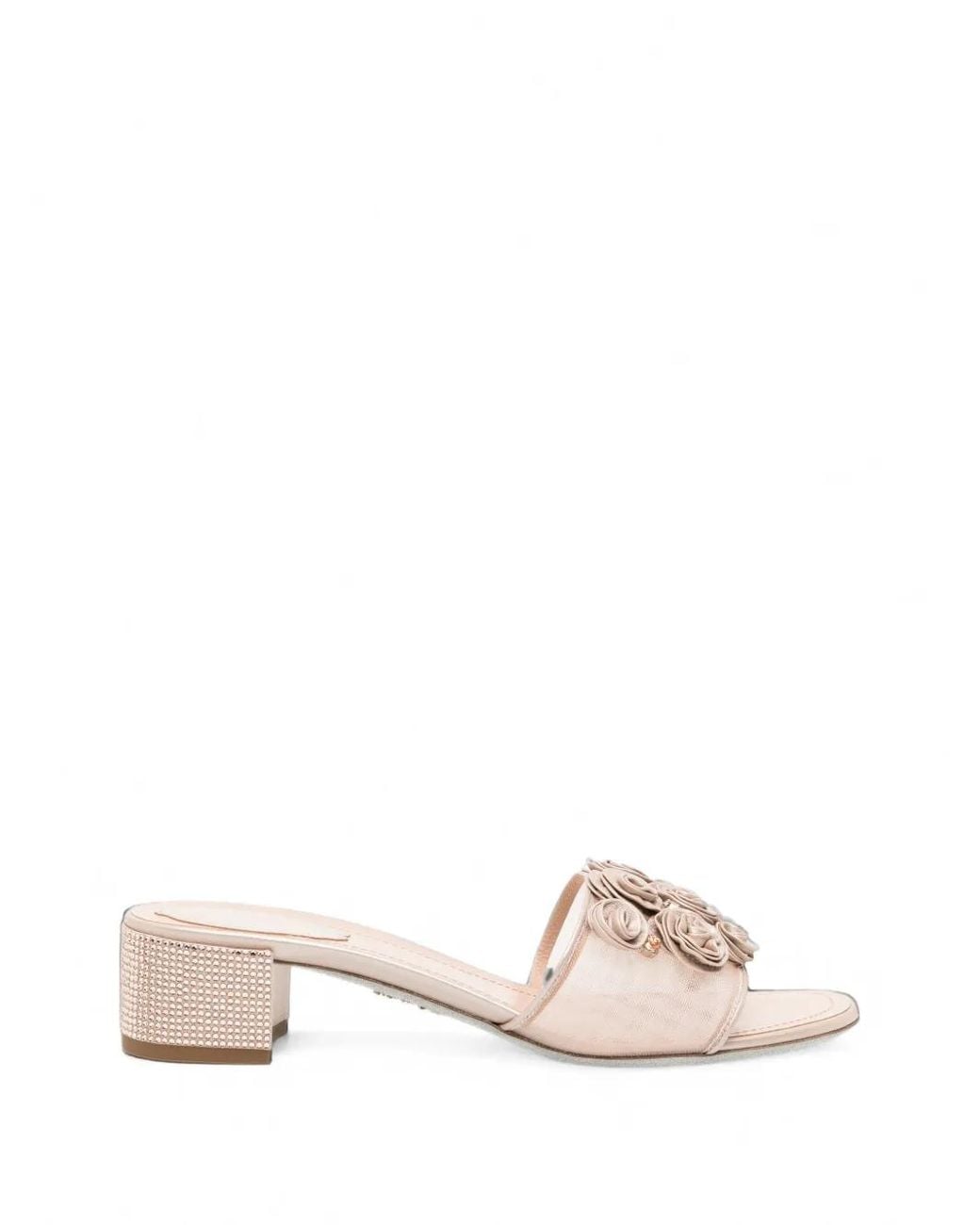 Rene Caovilla Pink Sandales Rosalia 40 Mm
