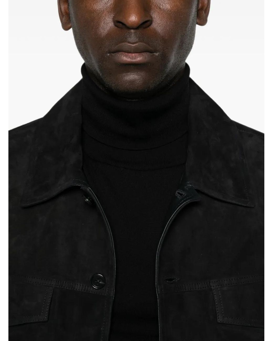 Arma Black Veste Daniel En Daim for men