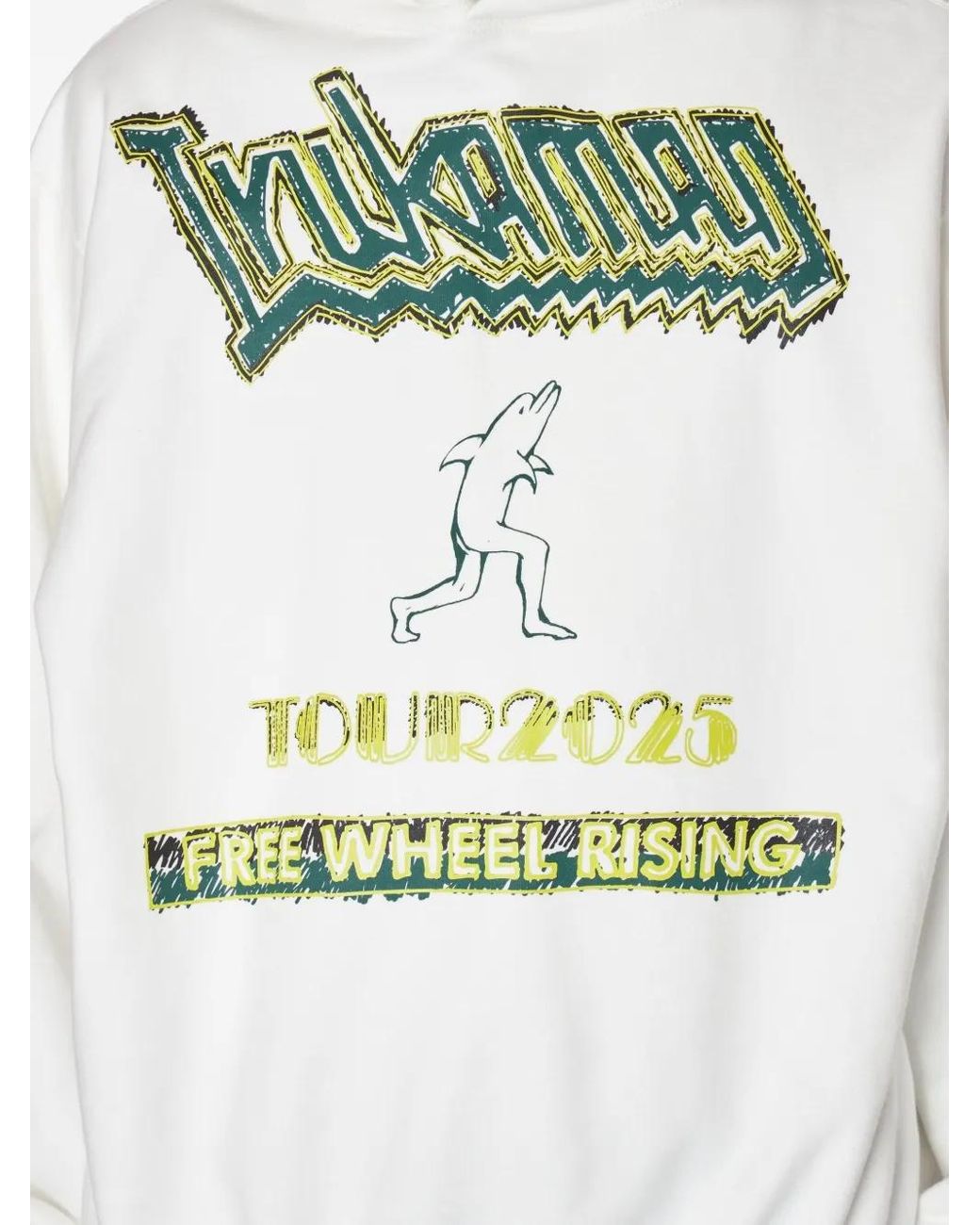 Kolor Natural Graphic-Print Hoodie for men