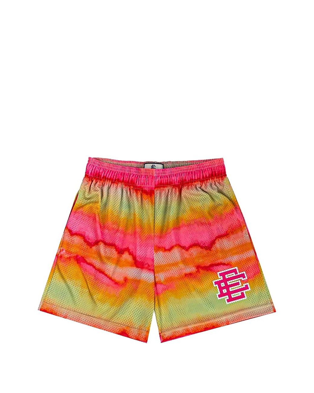 Eric Emanuel Red Ee Logo-Print Shorts for men