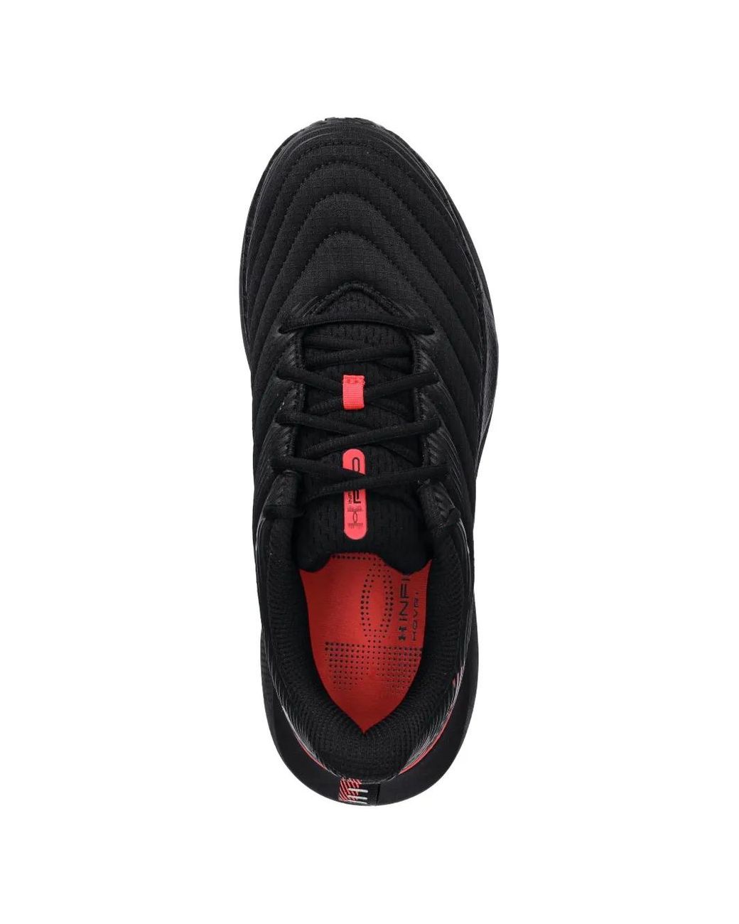 Under Armour Black Logo-Detail Sneakers
